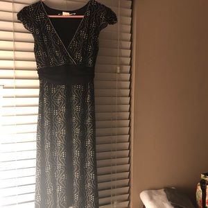 Black & Cream Dress